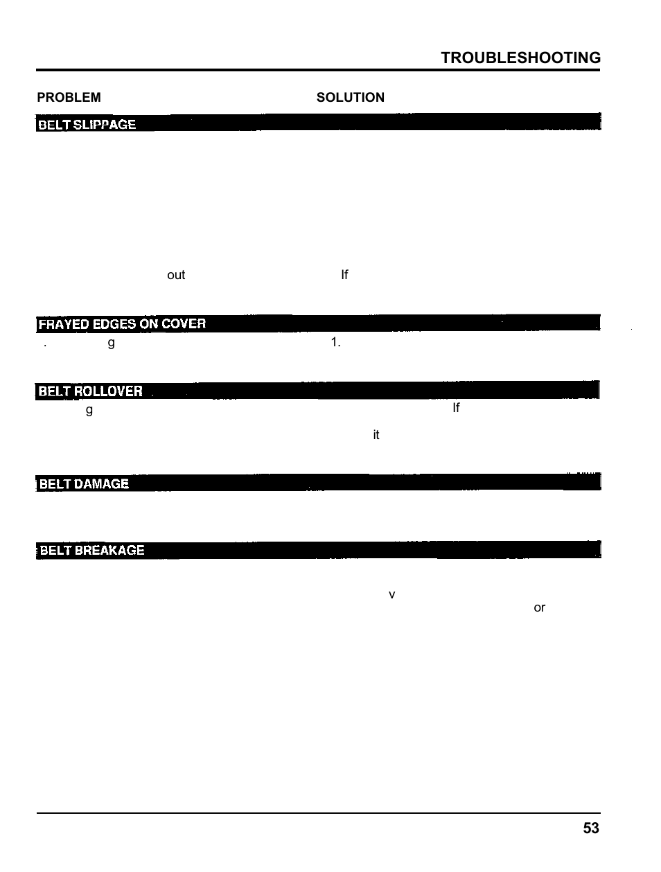 Troubleshooting | HONDA MM60 User Manual | Page 54 / 59