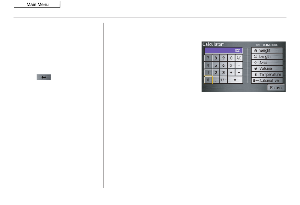 Information features, 2010 civic | HONDA 2010 Civic Navigation User Manual | Page 73 / 153