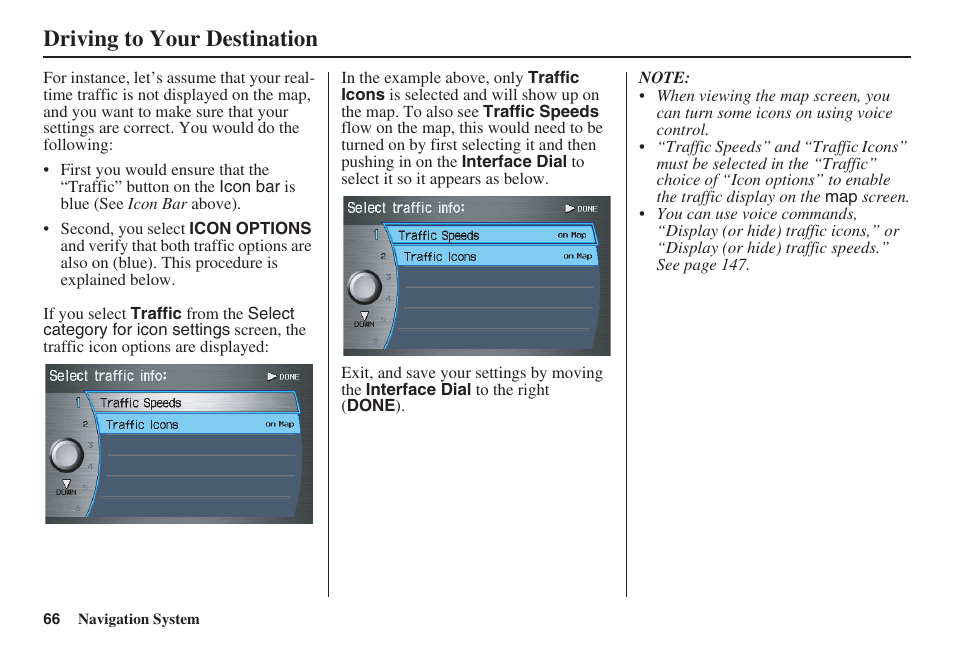 Driving to your destination | HONDA 2008 MDX 00X31-STX-8100 User Manual | Page 67 / 172