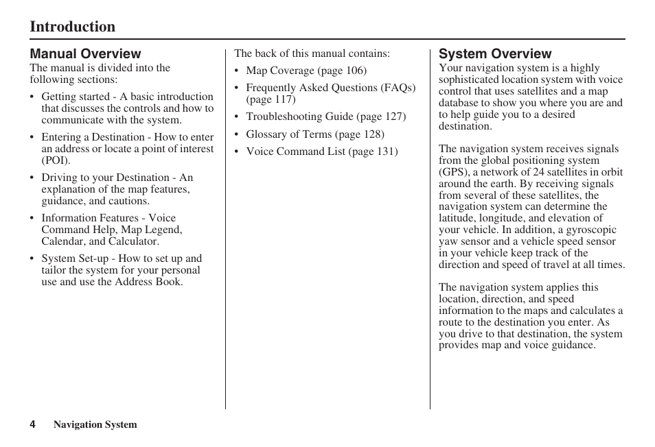 Introduction | HONDA 2008 Civic Hybrid 00X31-SNC-8100 User Manual | Page 5 / 146