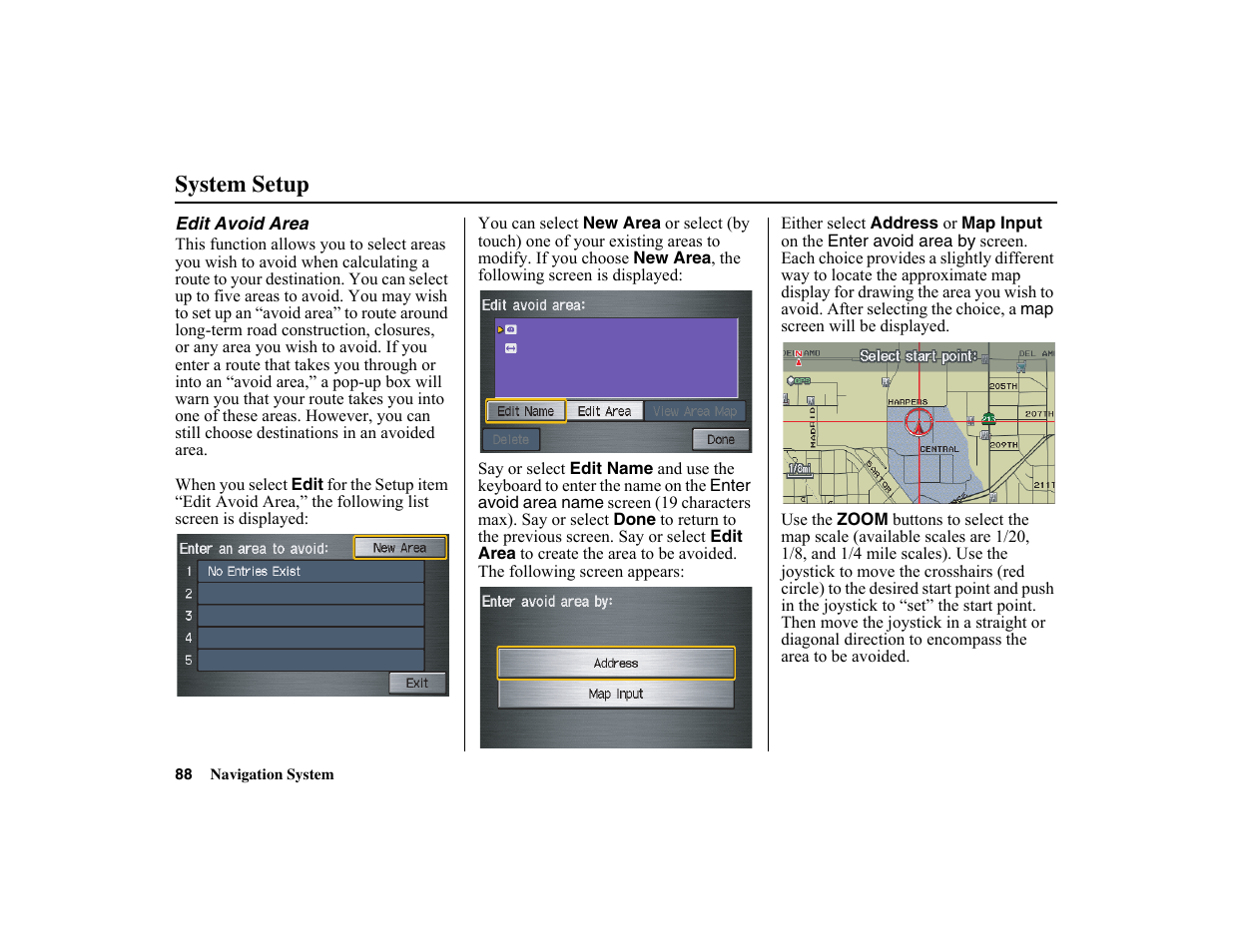 System setup | HONDA 2010 Insight Navigation User Manual | Page 89 / 153