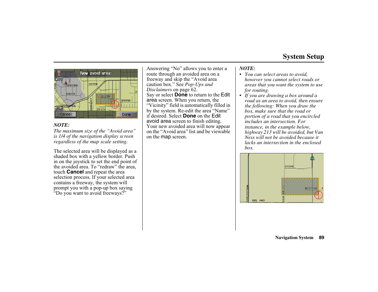 System setup | HONDA 2010 Insight Navigation User Manual | Page 90 / 153
