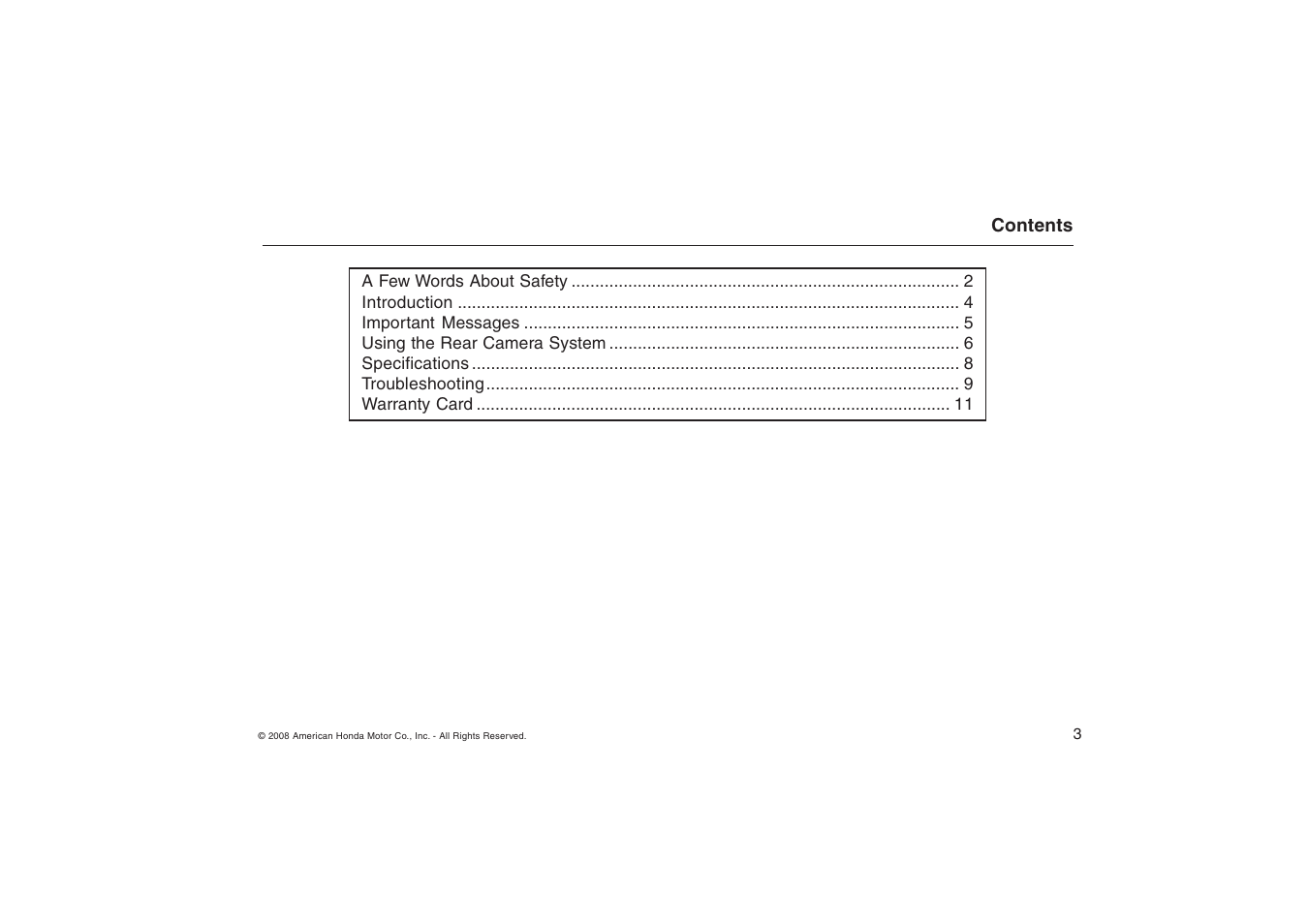 HONDA AAM38693 User Manual | Page 3 / 12