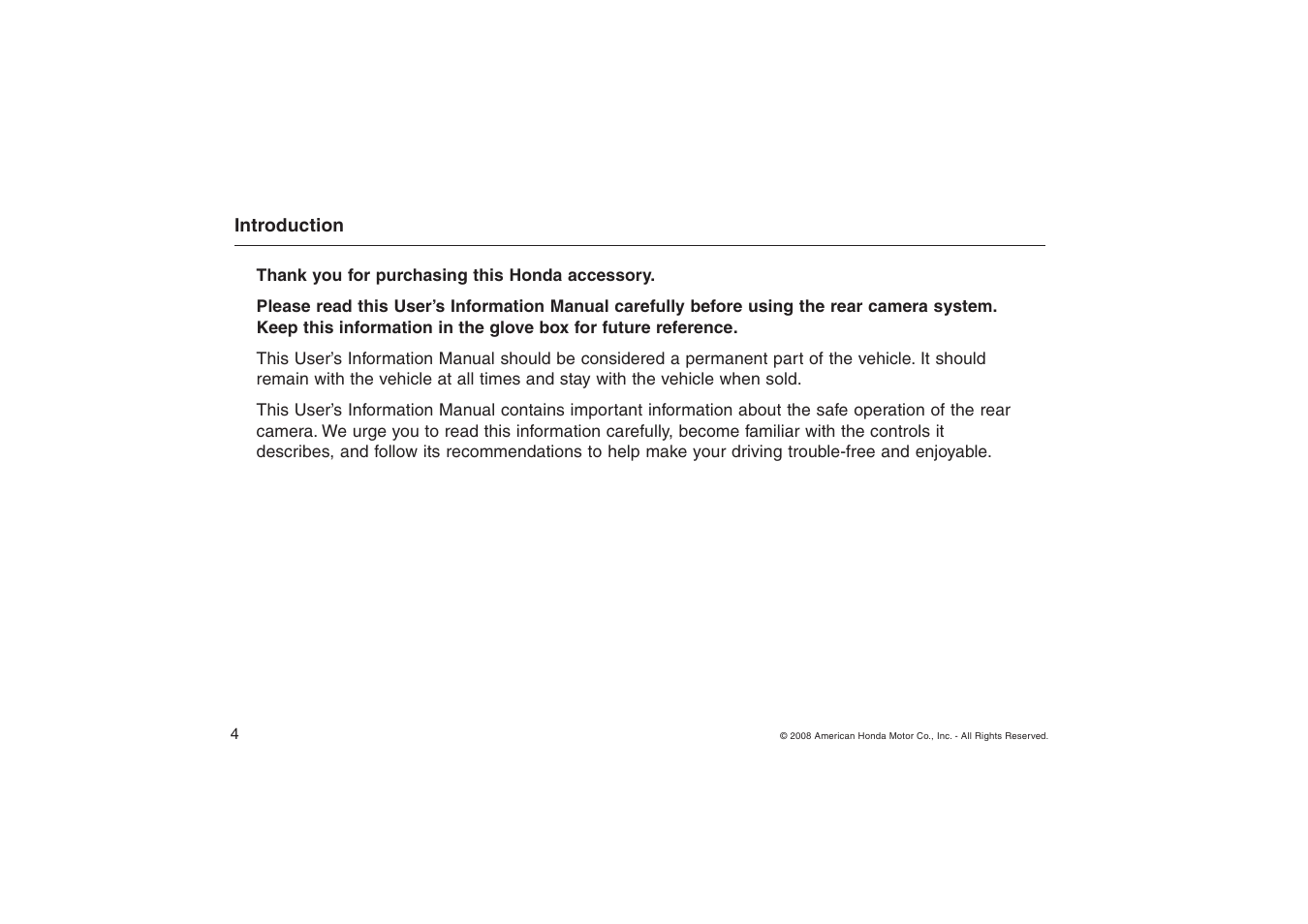 HONDA AAM38693 User Manual | Page 4 / 12