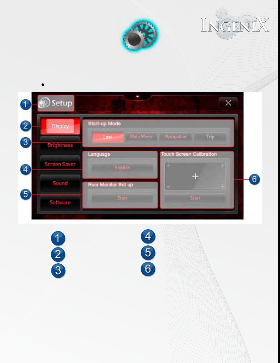 S et up, Main screen | HONDA P-81ACRD User Manual | Page 100 / 140