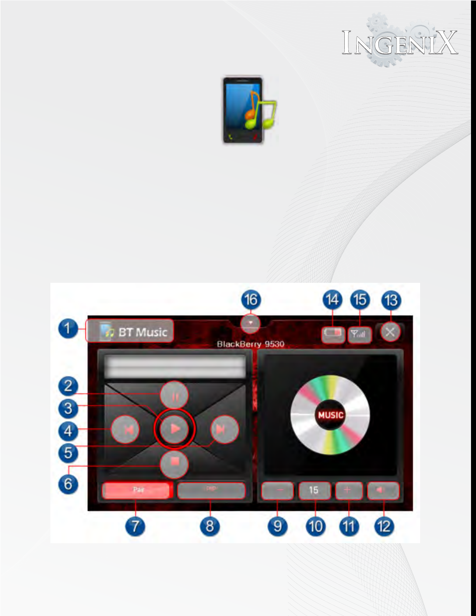 B lue-tooth music, Blue-tooth music | HONDA P-81ACRD User Manual | Page 89 / 140