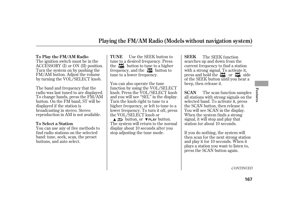 HONDA 2010 Insight User Manual | Page 173 / 454