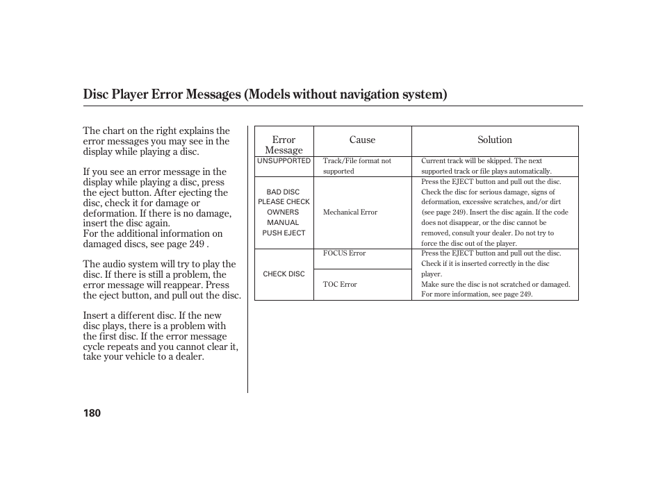 HONDA 2010 Insight User Manual | Page 186 / 454