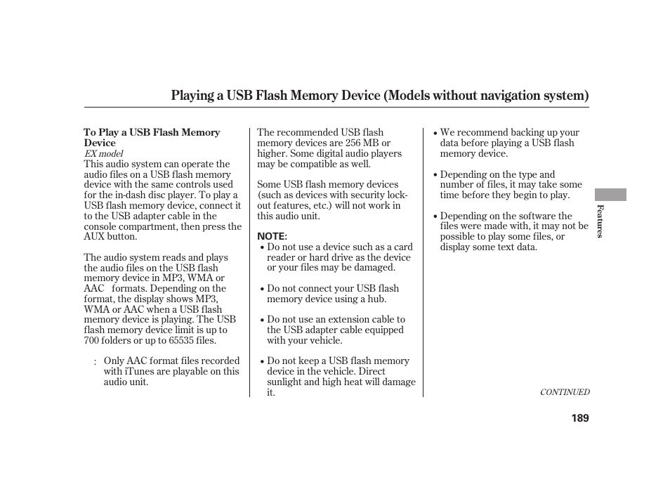 HONDA 2010 Insight User Manual | Page 195 / 454