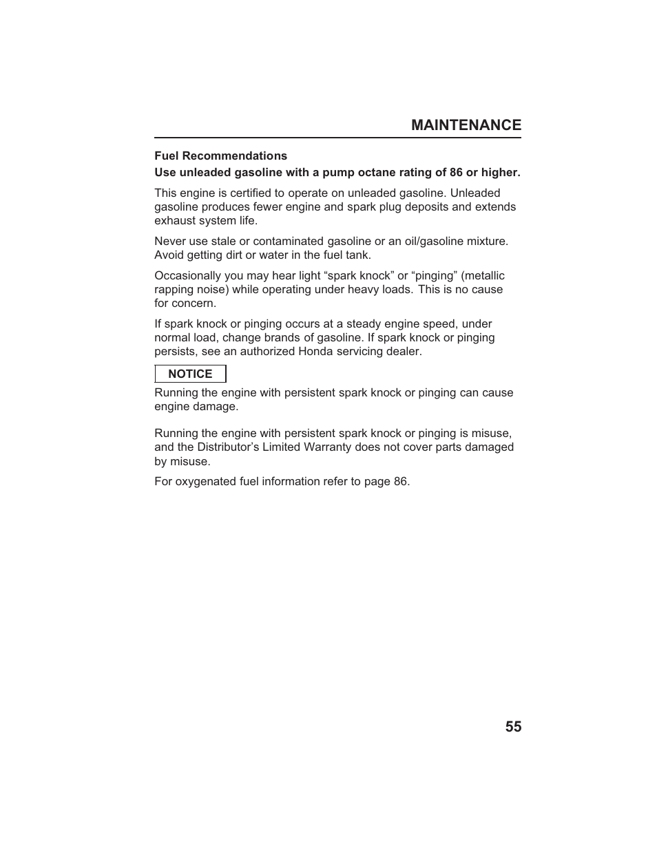 HONDA HR215SXA User Manual | Page 57 / 95