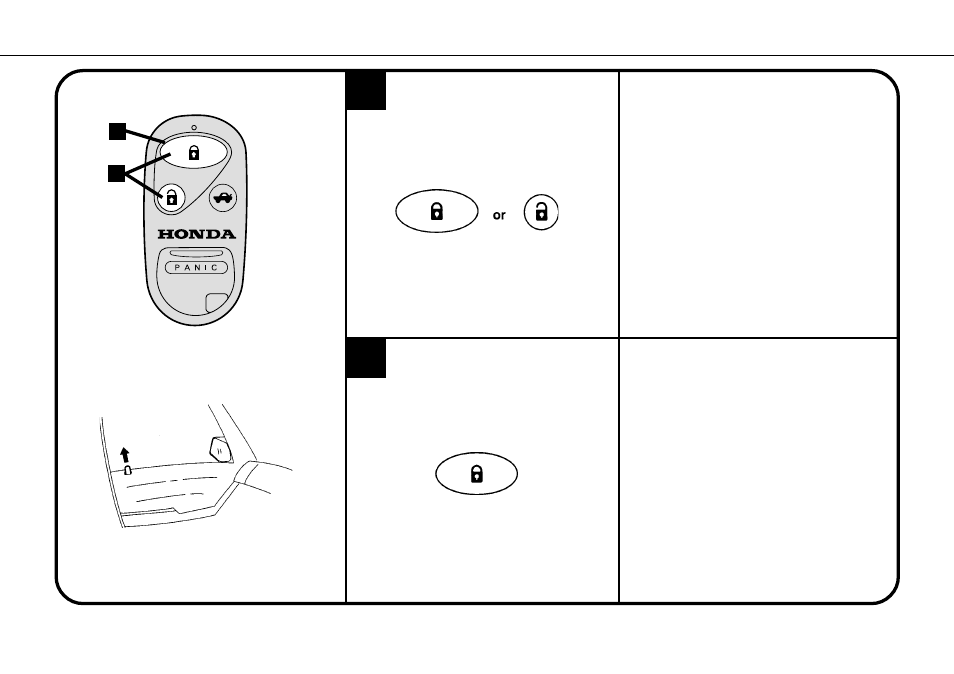 Remote control code programming 12 13 | HONDA KEYLESS ENTRY SYSTEM CR-V User Manual | Page 11 / 12