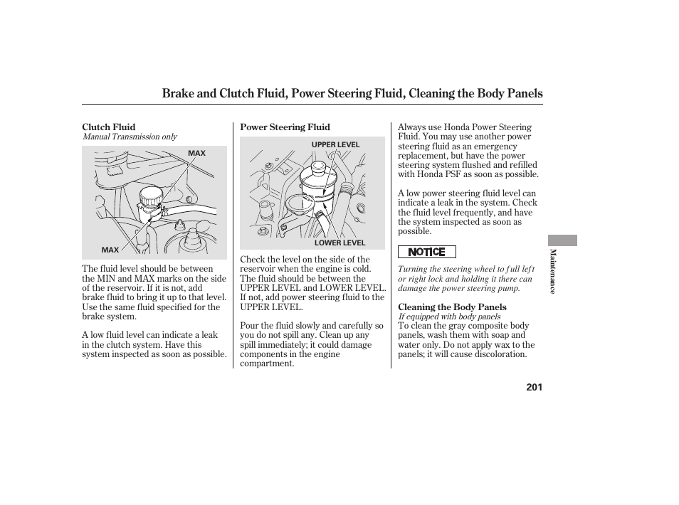 HONDA 2008 Element User Manual | Page 207 / 282