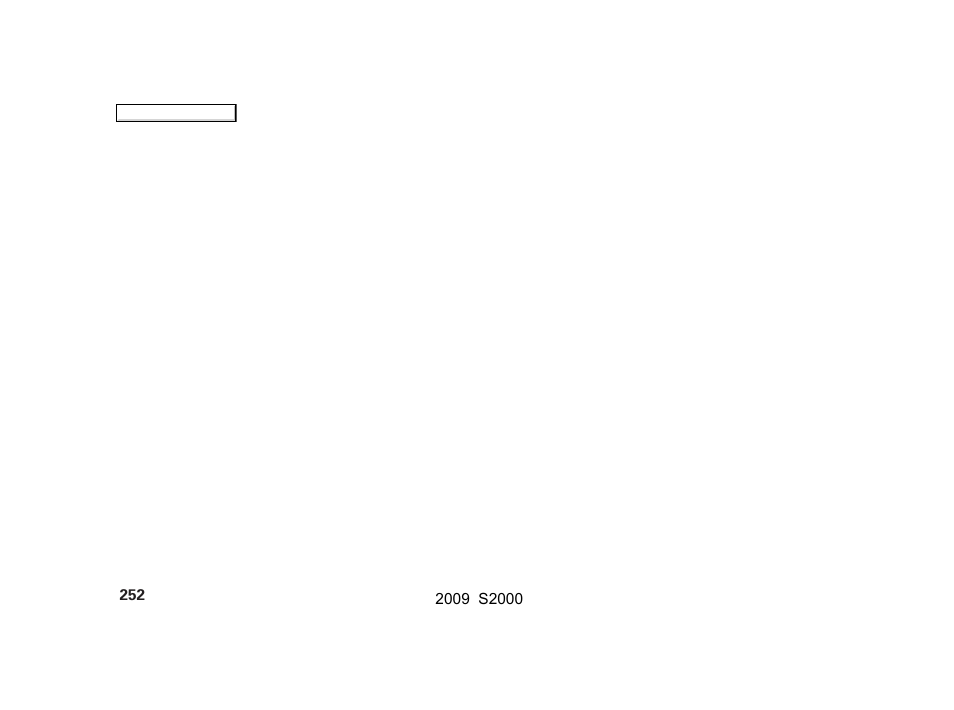 HONDA 2009 S2000 User Manual | Page 255 / 268