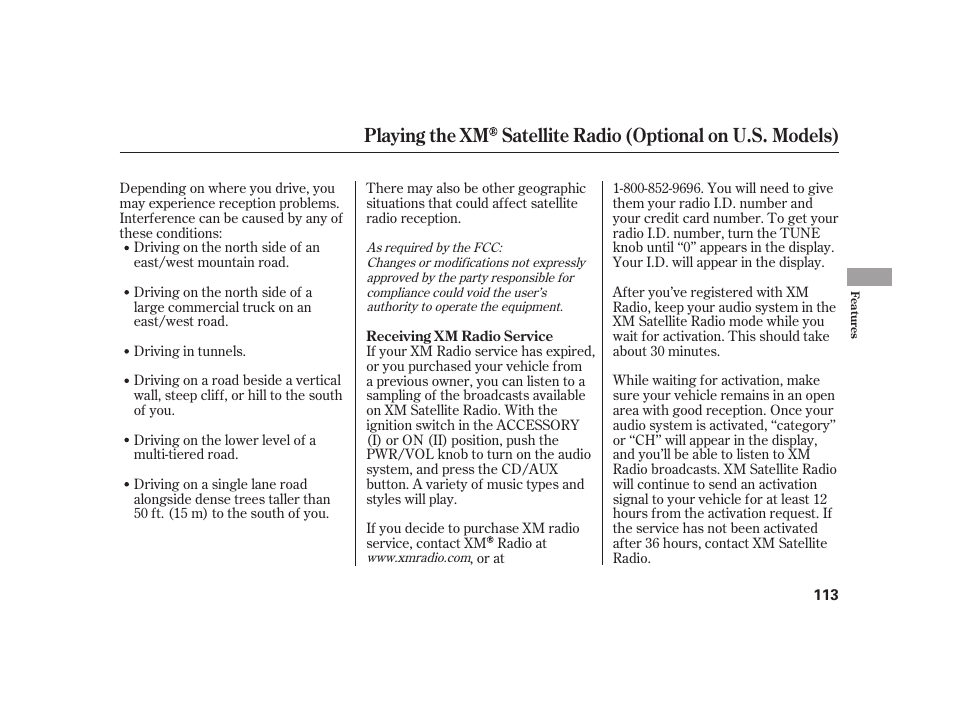 HONDA S2000 User Manual | Page 119 / 270