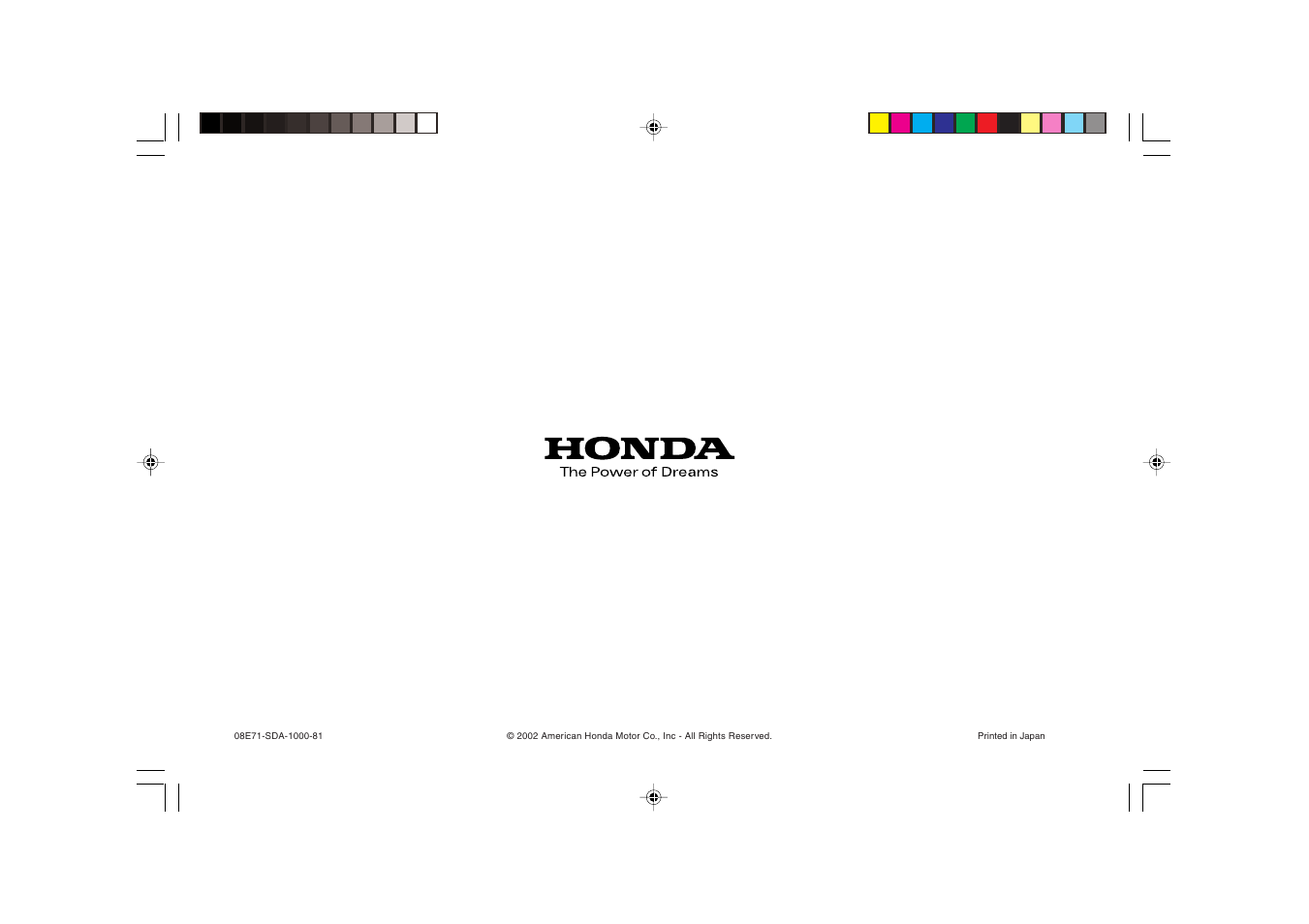 HONDA EX User Manual | Page 4 / 4