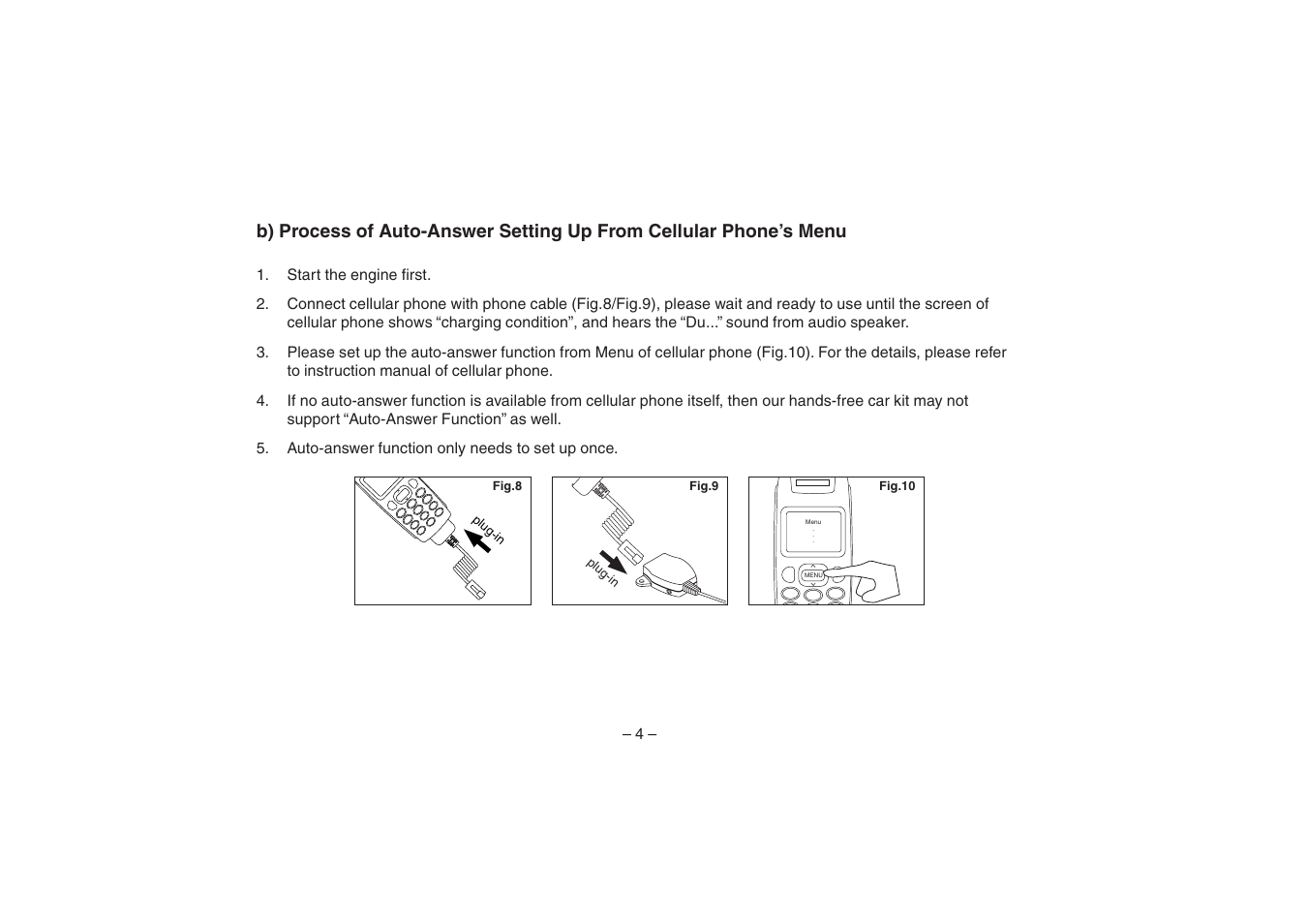 HONDA Hands Free Telephone System 08E00-ED0-1001-81 User Manual | Page 7 / 11