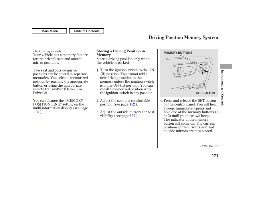 2009 pilot | HONDA 2009 Pilot User Manual | Page 175 / 578