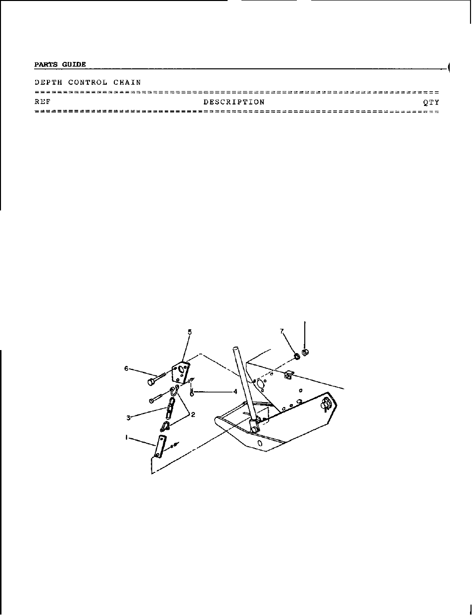 Depth control chain | HONDA FS5047 User Manual | Page 19 / 27