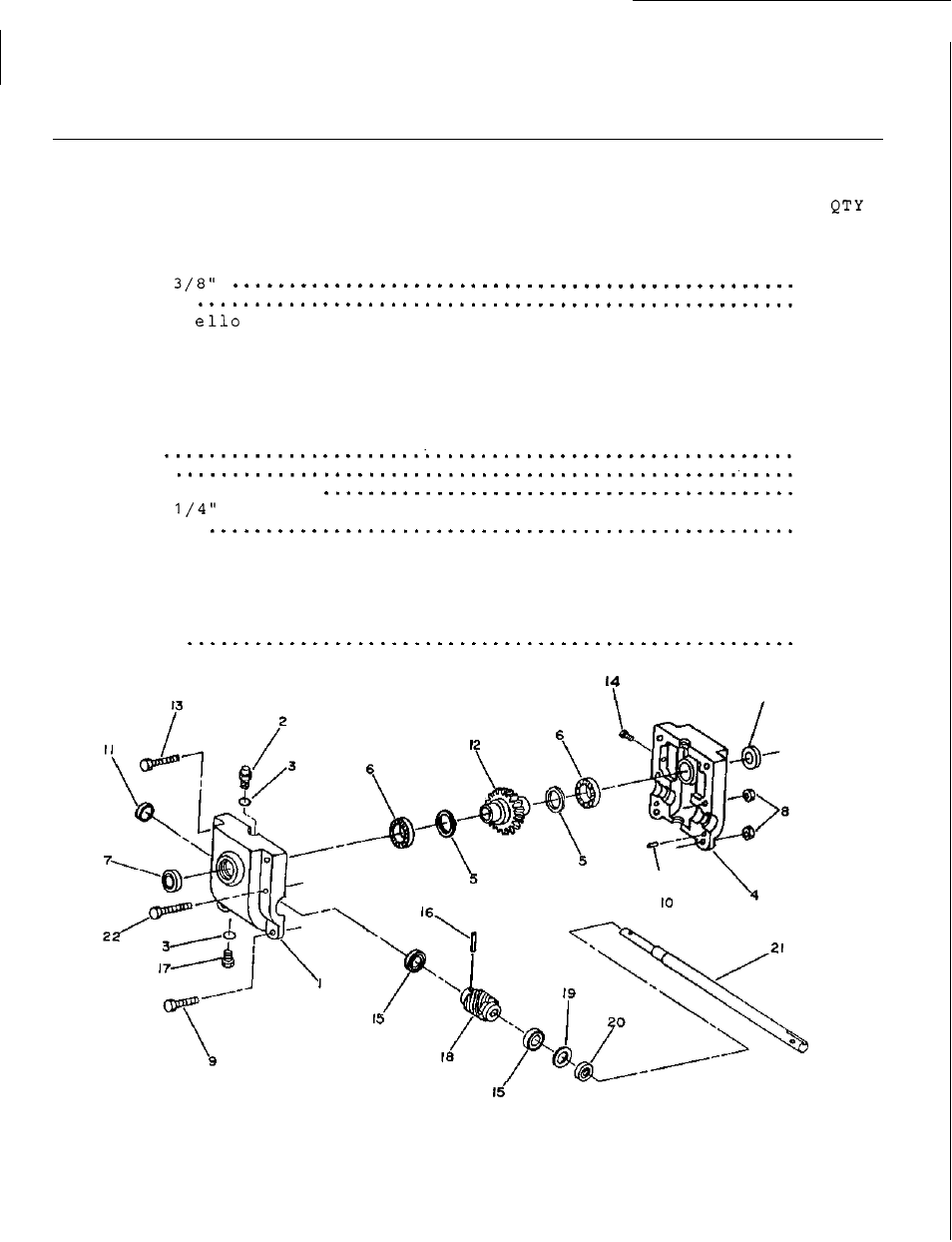 Worm gear box | HONDA FS5047 User Manual | Page 20 / 27