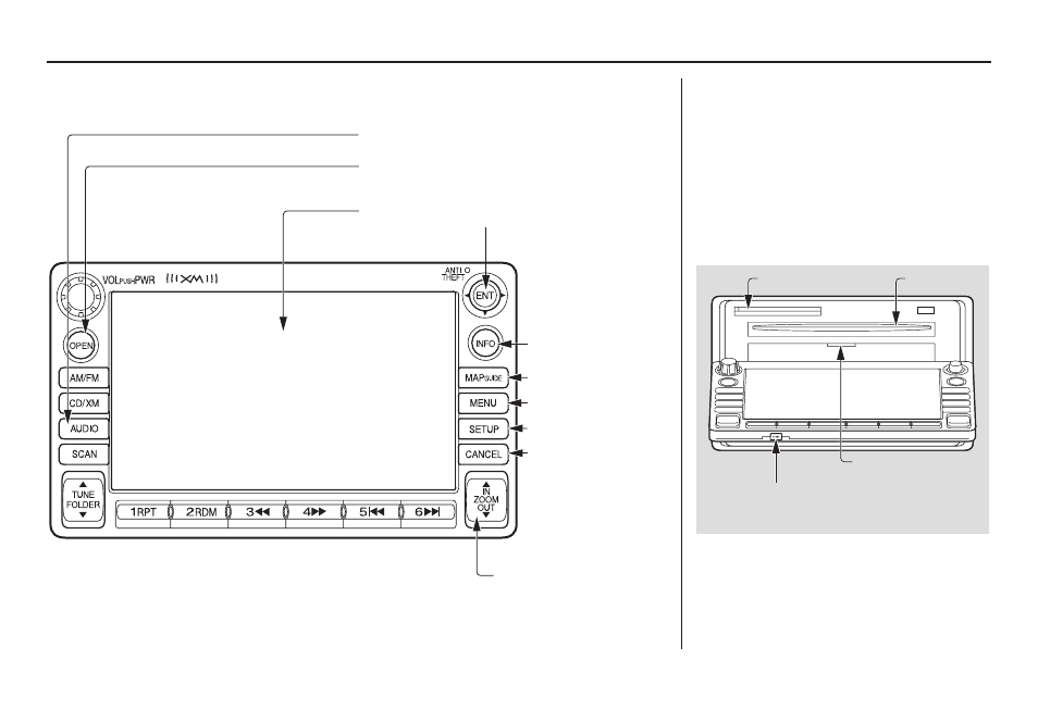 Getting started, System controls | HONDA 2008 CR-V (Navigation Manual) User Manual | Page 11 / 146