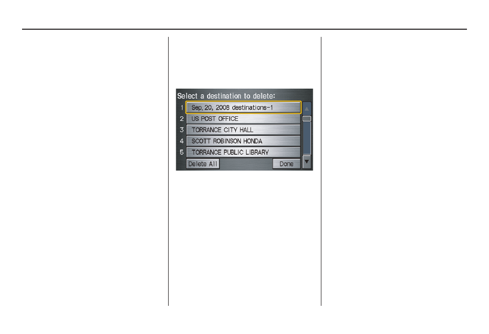 System set-up | HONDA 2008 CR-V (Navigation Manual) User Manual | Page 80 / 146