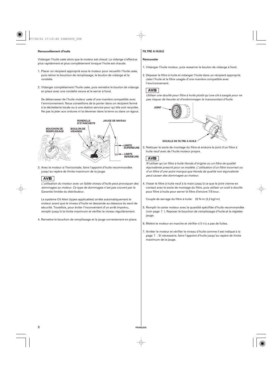 HONDA GX670 User Manual | Page 28 / 58