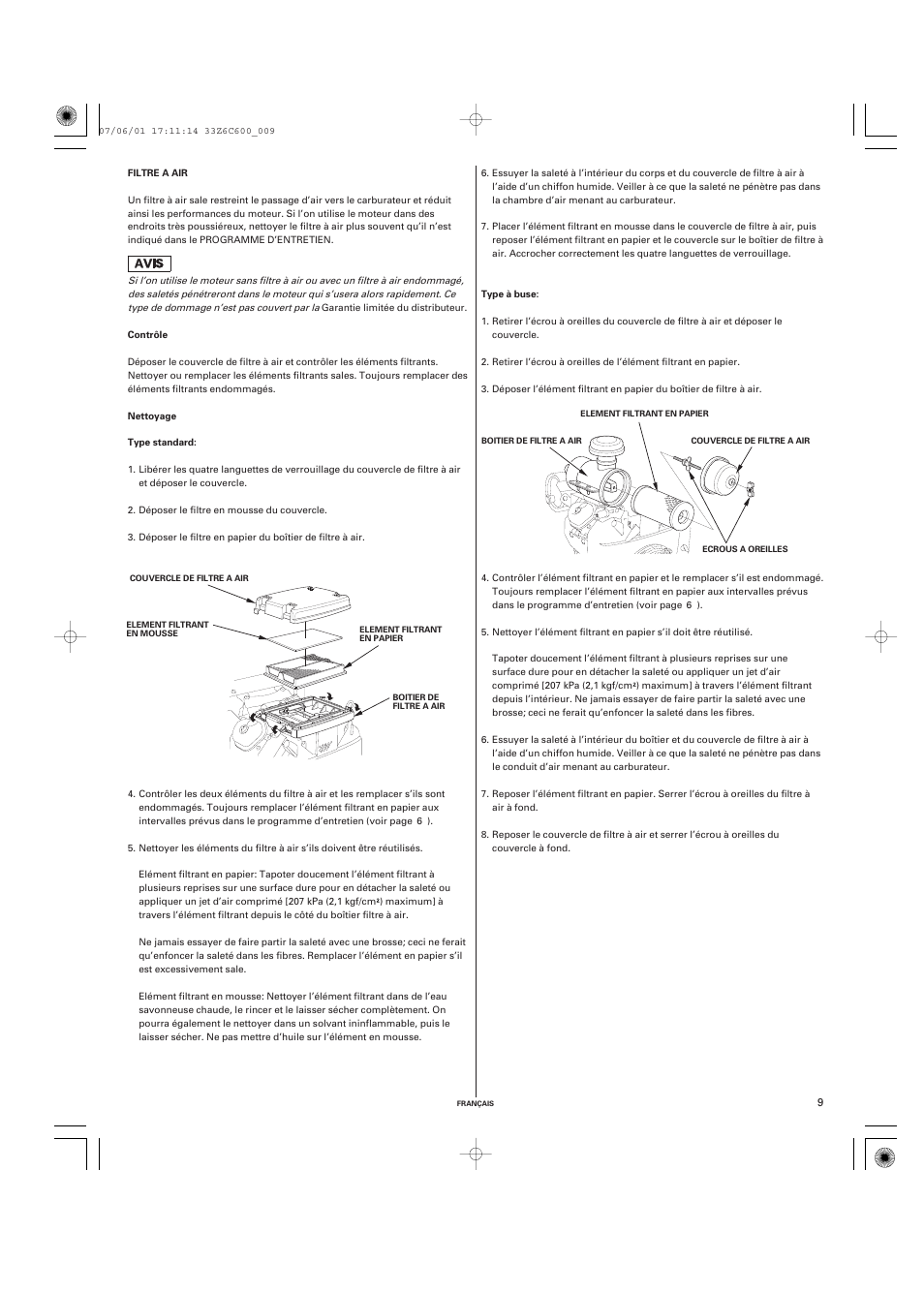 HONDA GX670 User Manual | Page 29 / 58