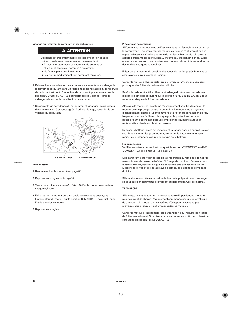 HONDA GX670 User Manual | Page 32 / 58