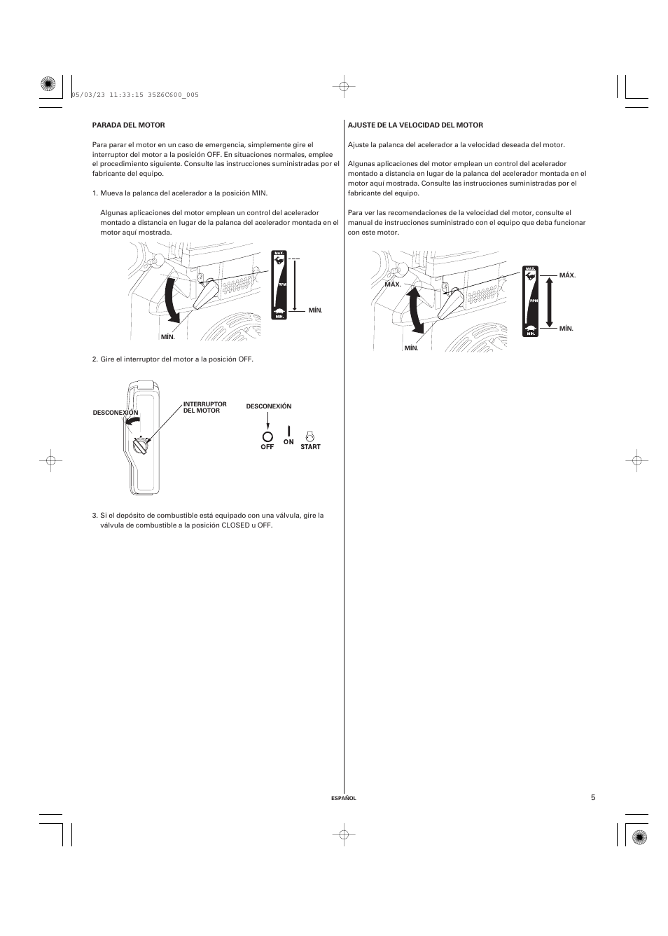 HONDA GX670 User Manual | Page 44 / 58