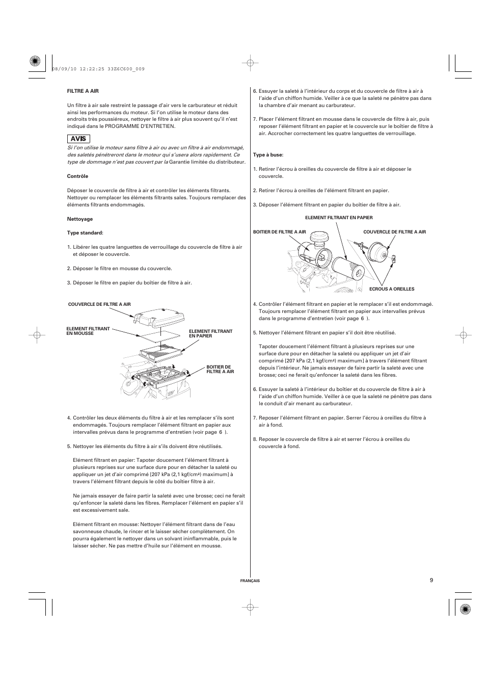 HONDA GX620 User Manual | Page 29 / 58