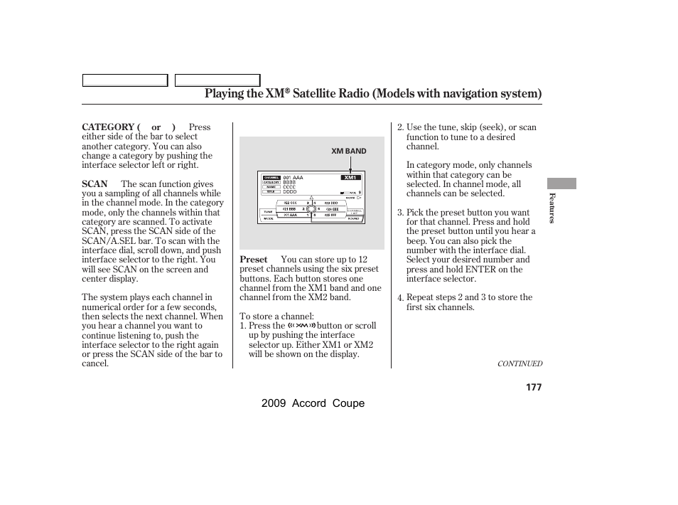 HONDA 2009 Accord Coupe User Manual | Page 180 / 412