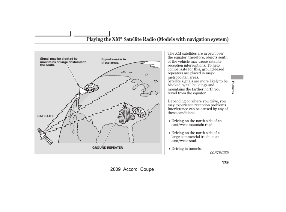 2009 accord coupe | HONDA 2009 Accord Coupe User Manual | Page 182 / 412