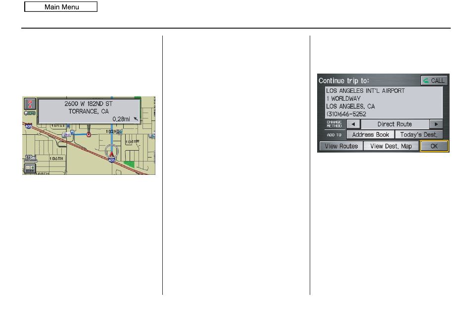 Driving to your destination, 2010 odyssey | HONDA 2010 Odyssey Navigation User Manual | Page 70 / 155