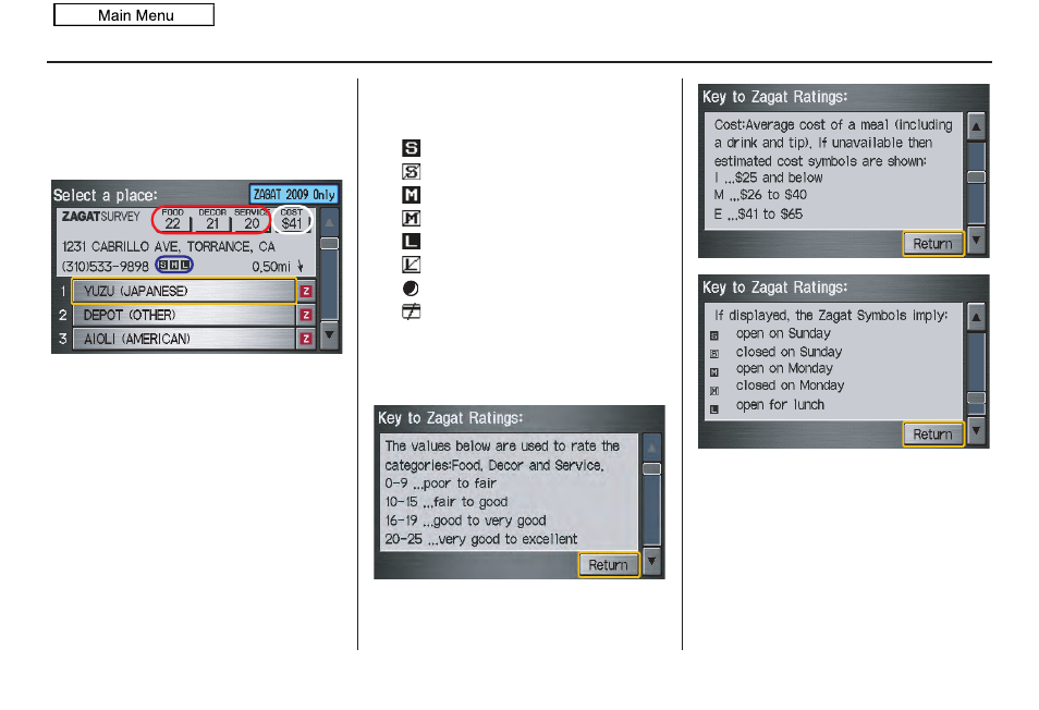 Information features, 2010 odyssey | HONDA 2010 Odyssey Navigation User Manual | Page 76 / 155
