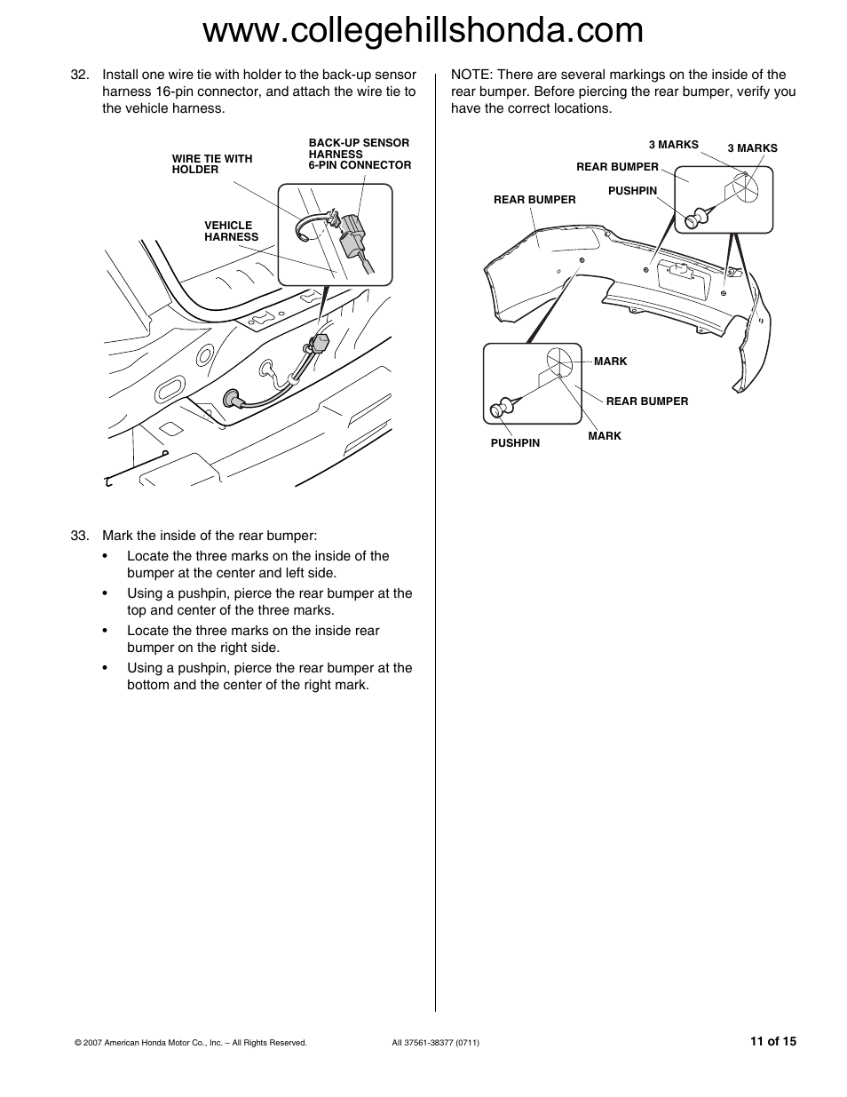 HONDA 08V67-TE0-100A User Manual | Page 11 / 15