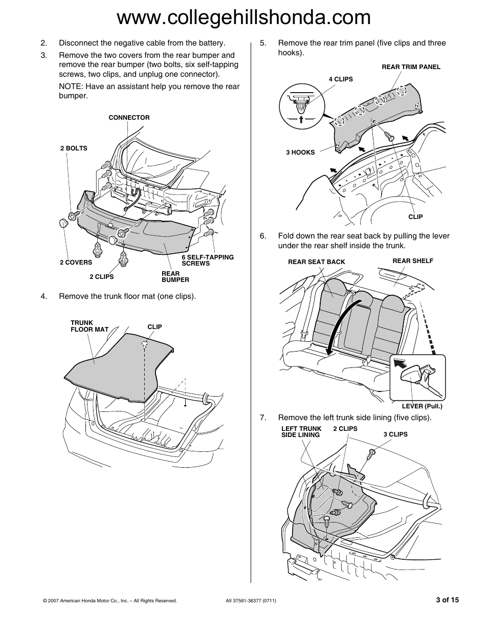 HONDA 08V67-TE0-100A User Manual | Page 3 / 15