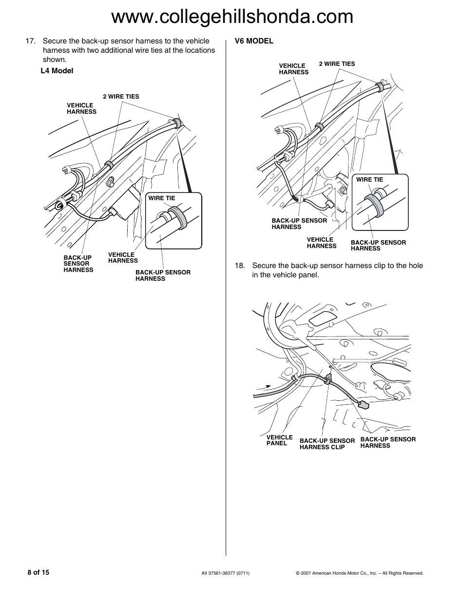 HONDA 08V67-TE0-100A User Manual | Page 8 / 15