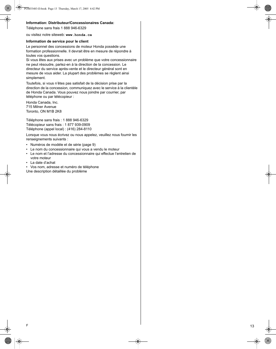 HONDA GC190 User Manual | Page 27 / 44