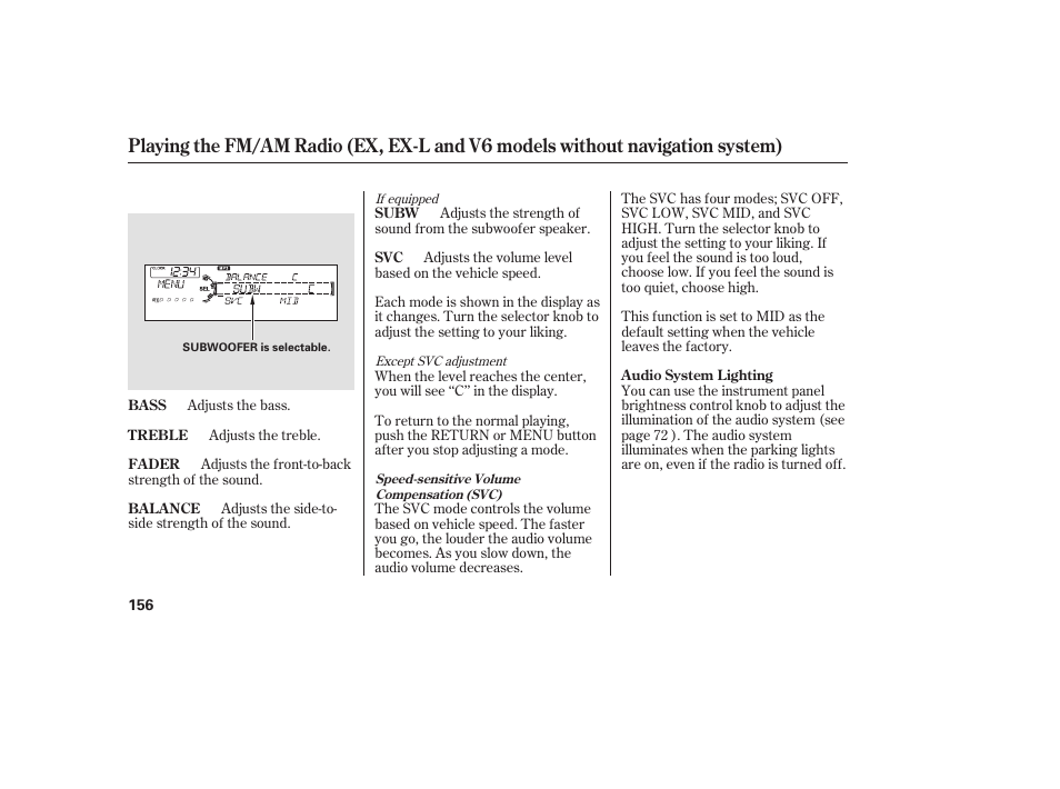 HONDA 2009 User Manual | Page 162 / 422