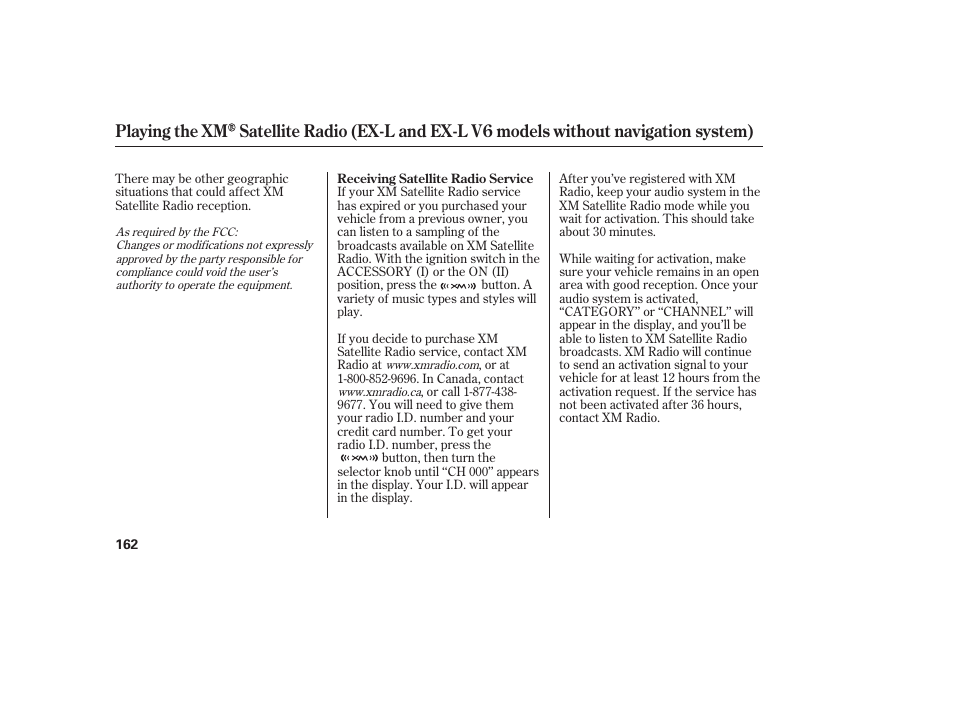 HONDA 2009 User Manual | Page 168 / 422
