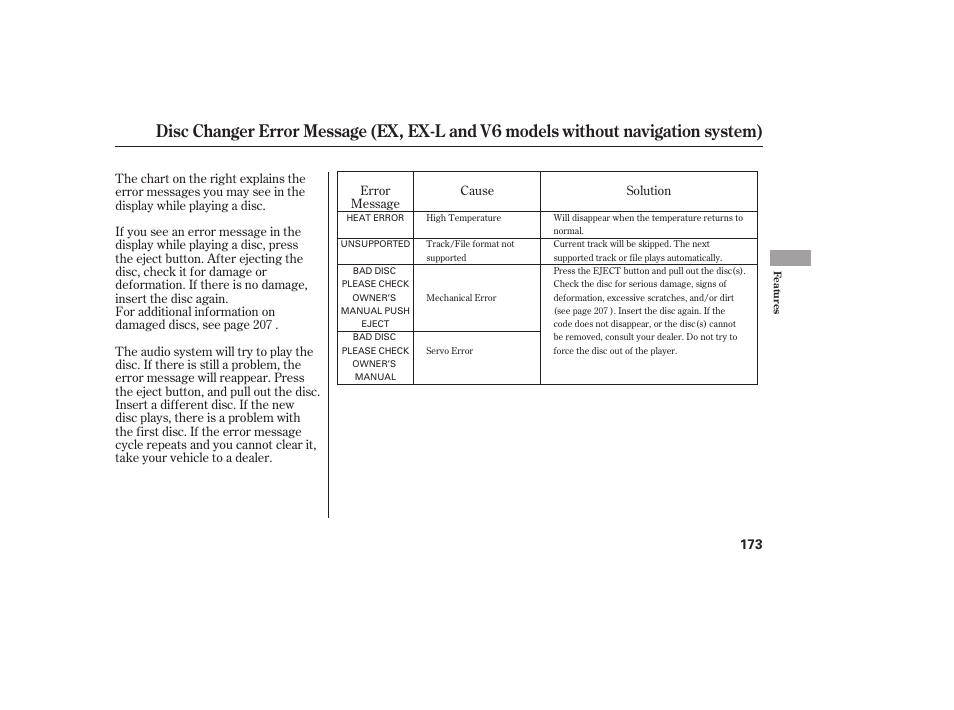 HONDA 2009 User Manual | Page 179 / 422