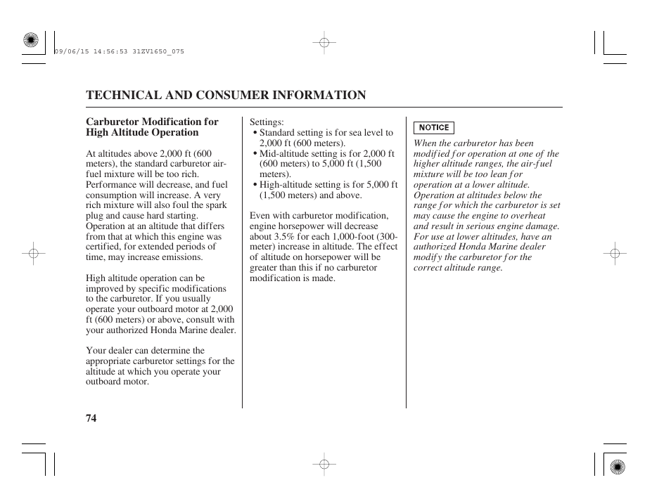 HONDA BF5A User Manual | Page 76 / 99