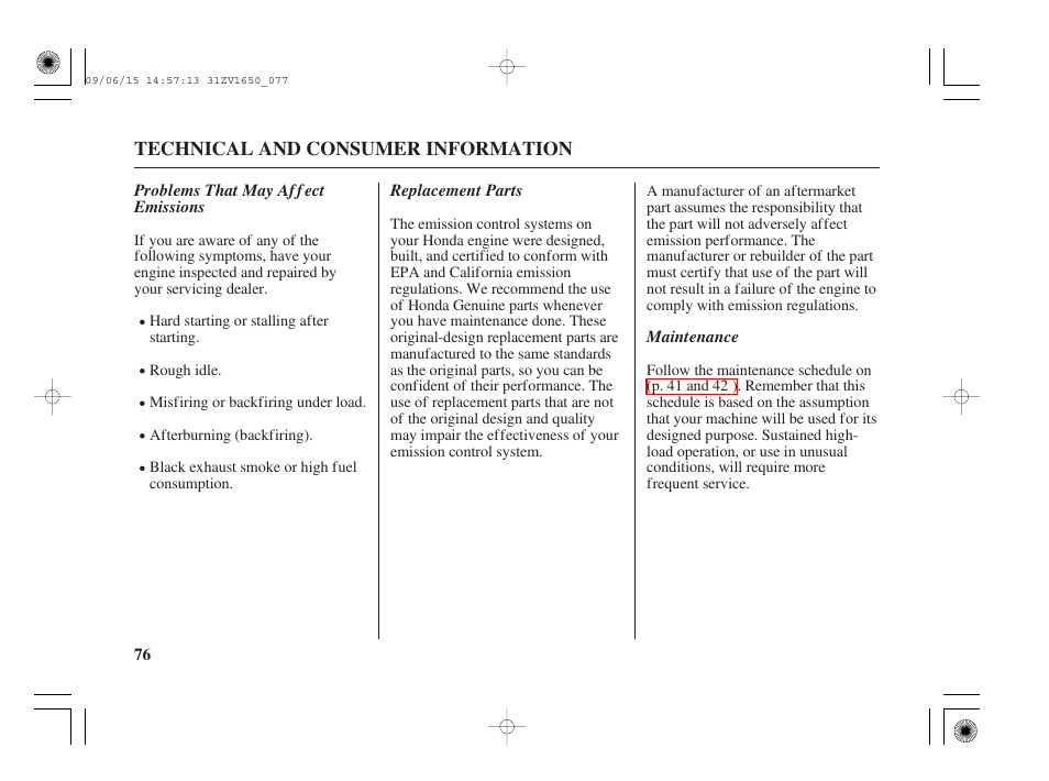 HONDA BF5A User Manual | Page 78 / 99