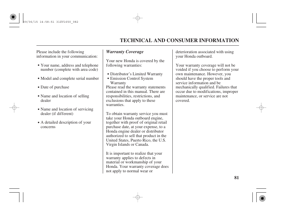 HONDA BF5A User Manual | Page 83 / 99