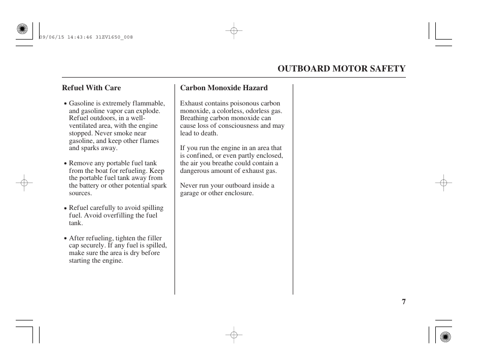 HONDA BF5A User Manual | Page 9 / 99