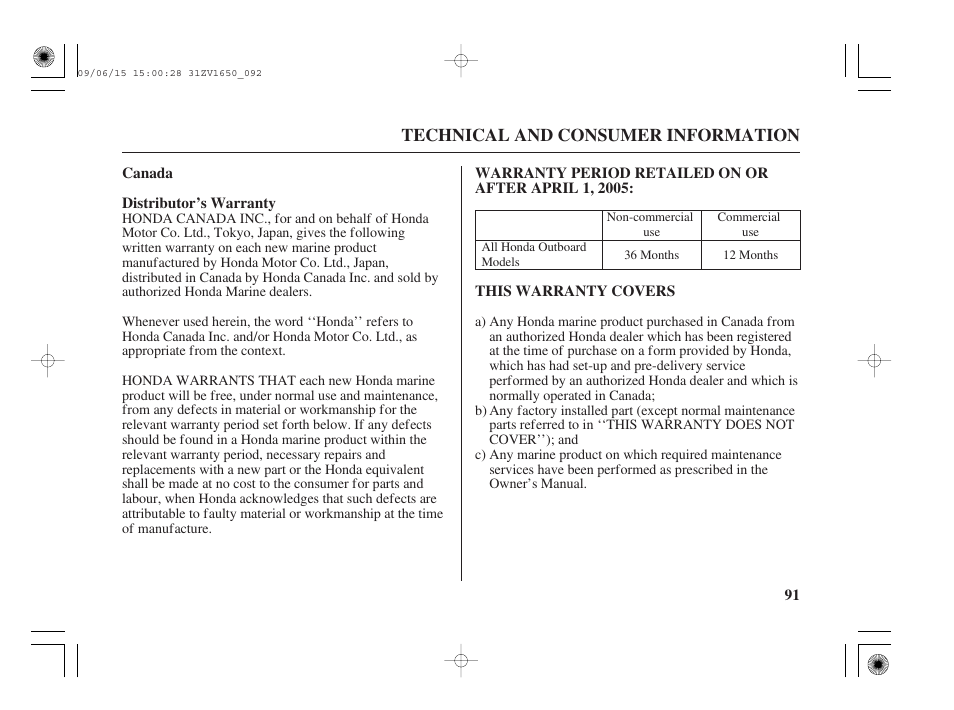 HONDA BF5A User Manual | Page 93 / 99