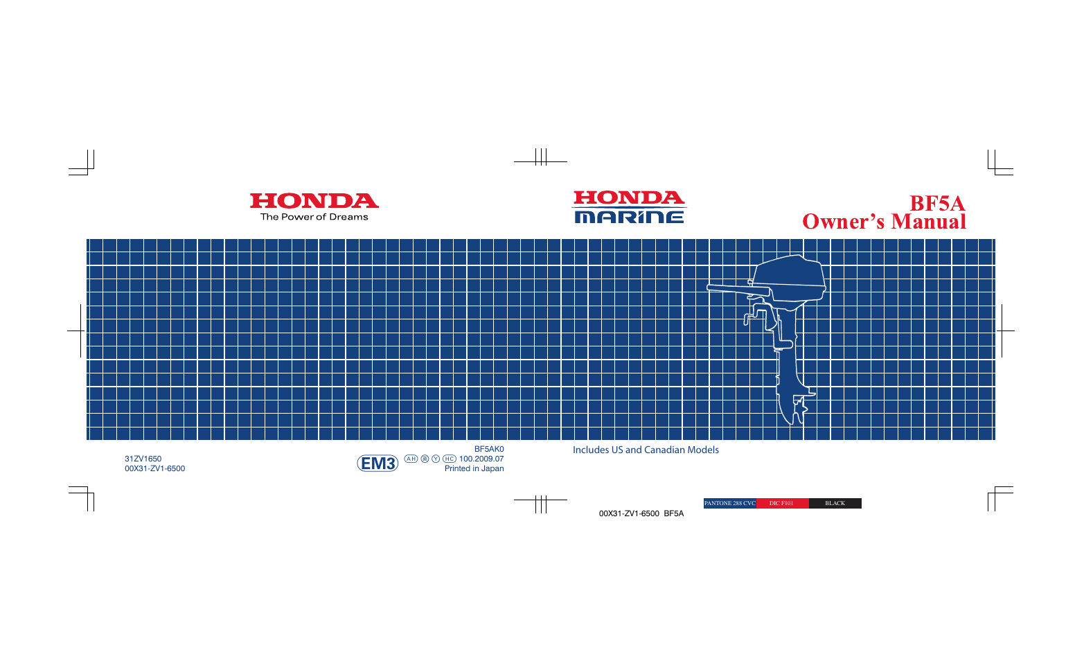 Bf5a ownerõs manual | HONDA BF5A User Manual | Page 99 / 99