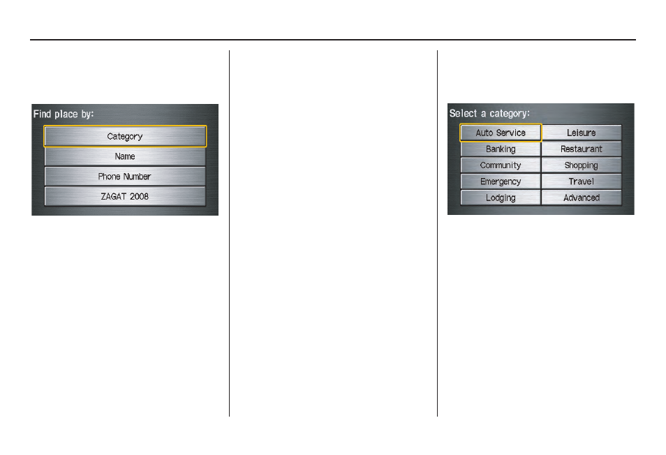 Entering a destination | HONDA 2009 Odyssey Navigation User Manual | Page 34 / 154