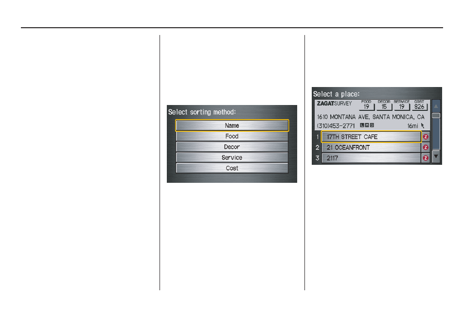 Entering a destination | HONDA 2009 Odyssey Navigation User Manual | Page 39 / 154