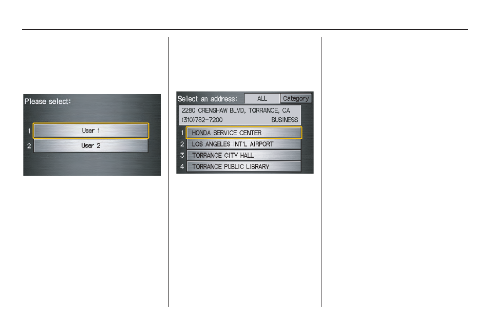 Entering a destination | HONDA 2009 Odyssey Navigation User Manual | Page 46 / 154